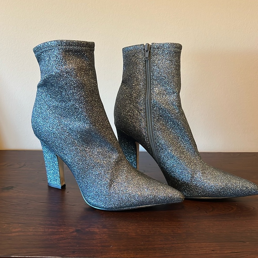 Guess Sparkly Heeled Boots